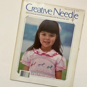3/$15 Vintage May/June 1990 Creative Needlework Magazine